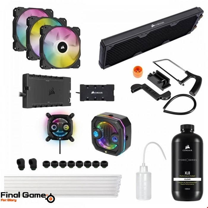 کیت خنک کننده مایع پردازنده کورسیر HYDRO X SERIES iCUE XH303i RGB PRO