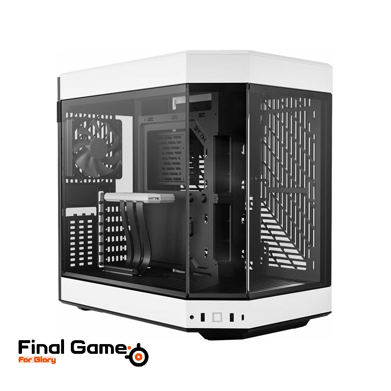 کیس کامپیوتر هایت مدل Y60 Pitch Black مید تاور