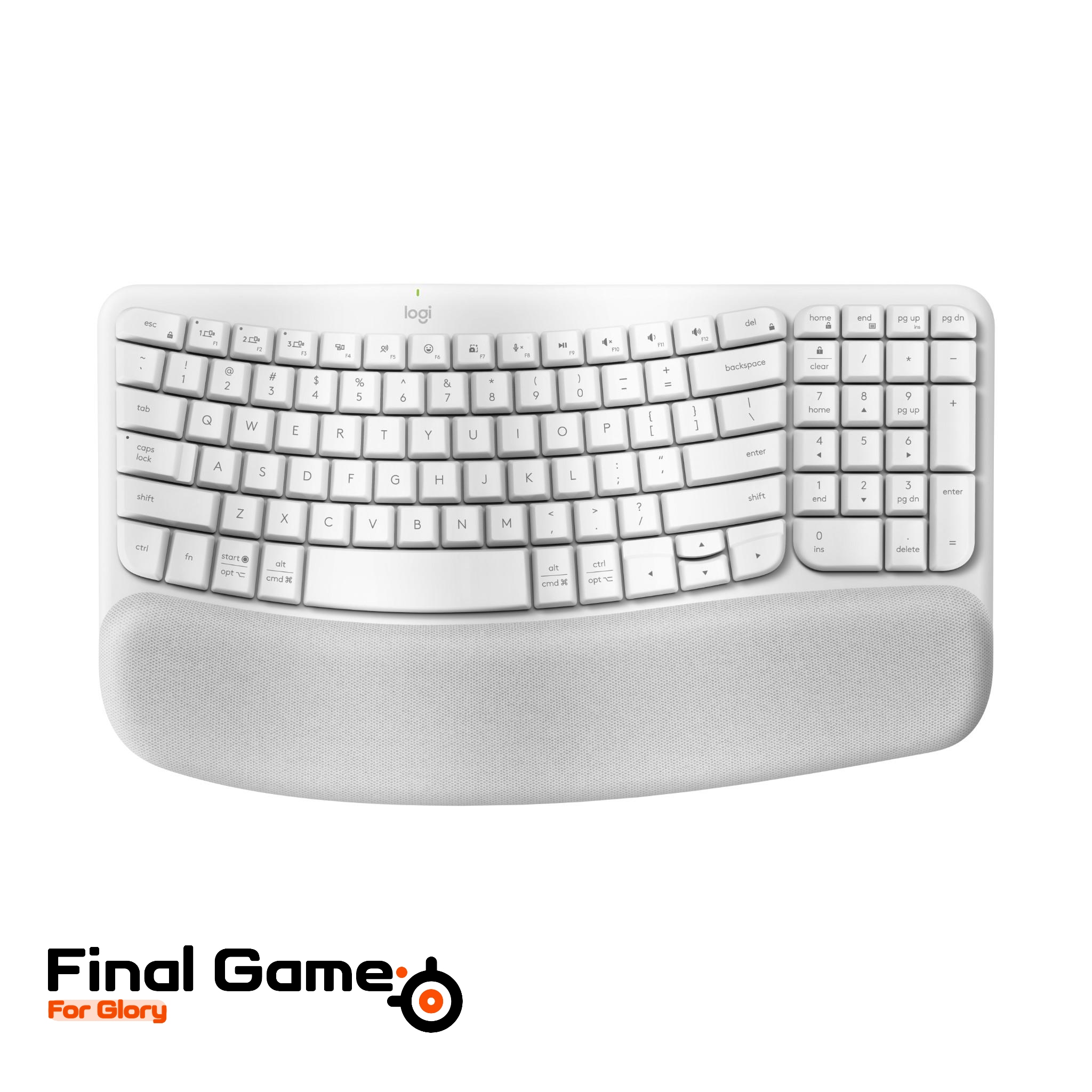 کیبورد بی سیم لاجیتک مدل Wave Keys 