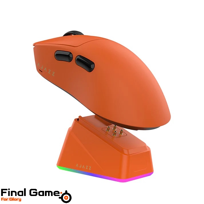 موس گیمینگ بی سیم ایجز به همراه داک شارژ مدل Ajazz Aj179 V2 TiTaN 8K 