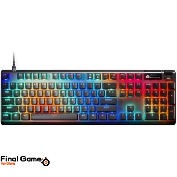 کیبورد گیمینگ استیل سریز مدل Apex Pro Gen 3