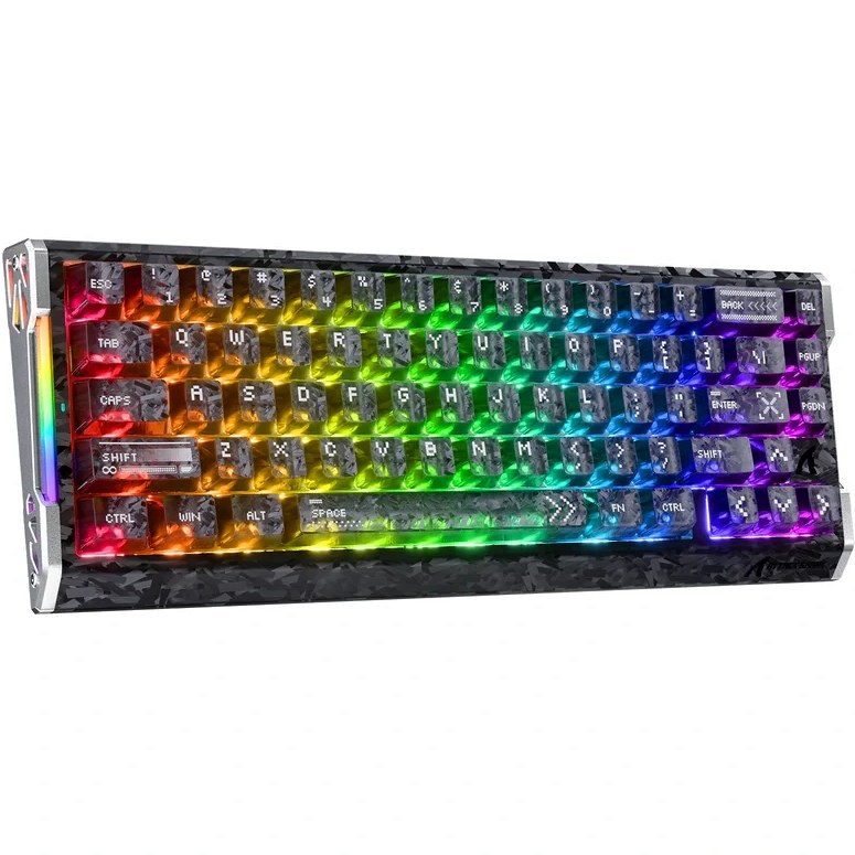 کیبورد گیمینگ  مگنتیک اتک شارک مدلR68 HE Carbon Fiber
